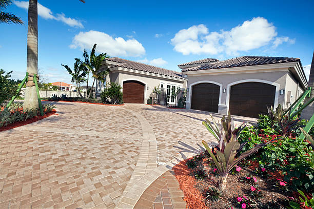 Permeable Paver Driveway in Stanford, CA